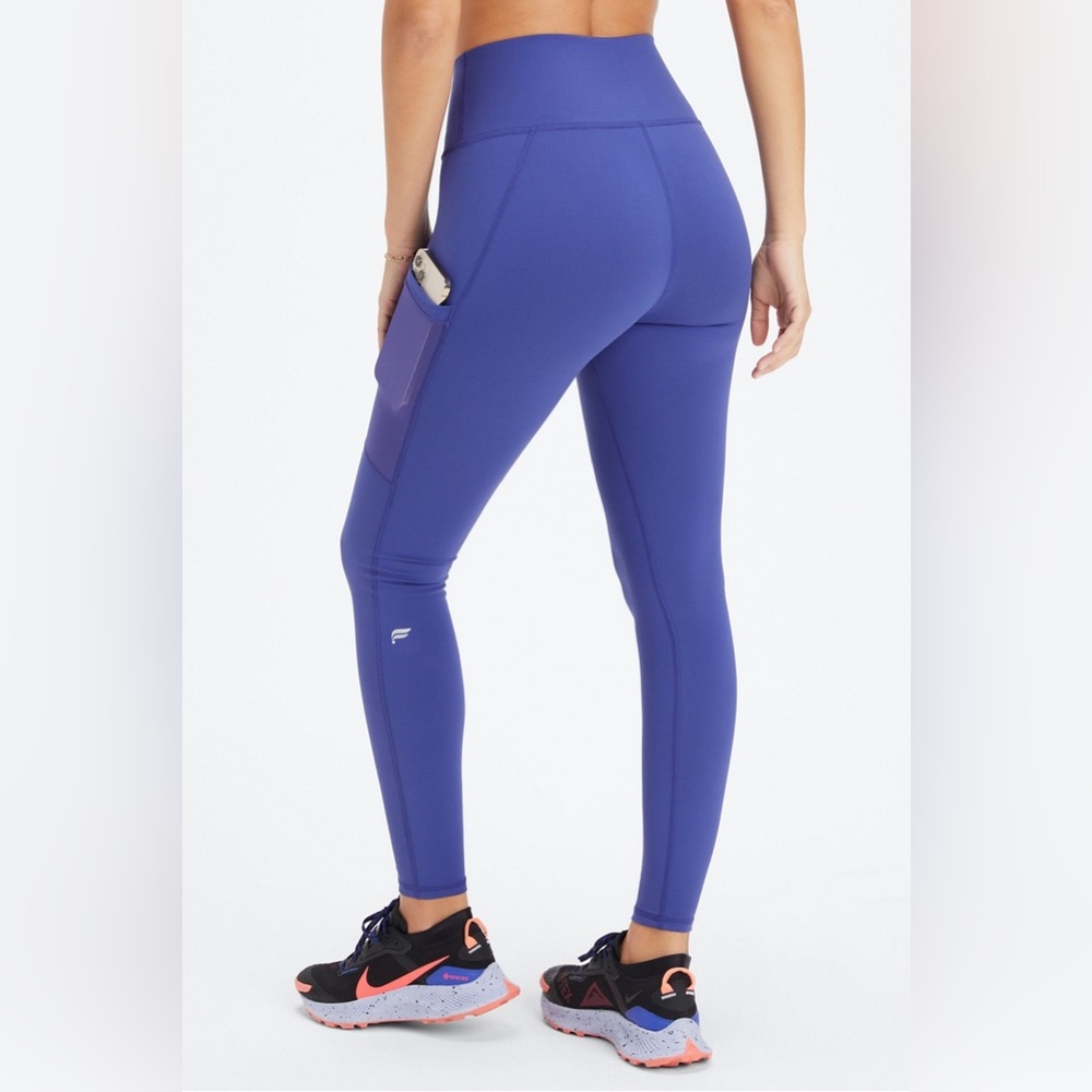 FABLETICS On the go Powerhold high waisted leggings purple tights activewear ‎ S